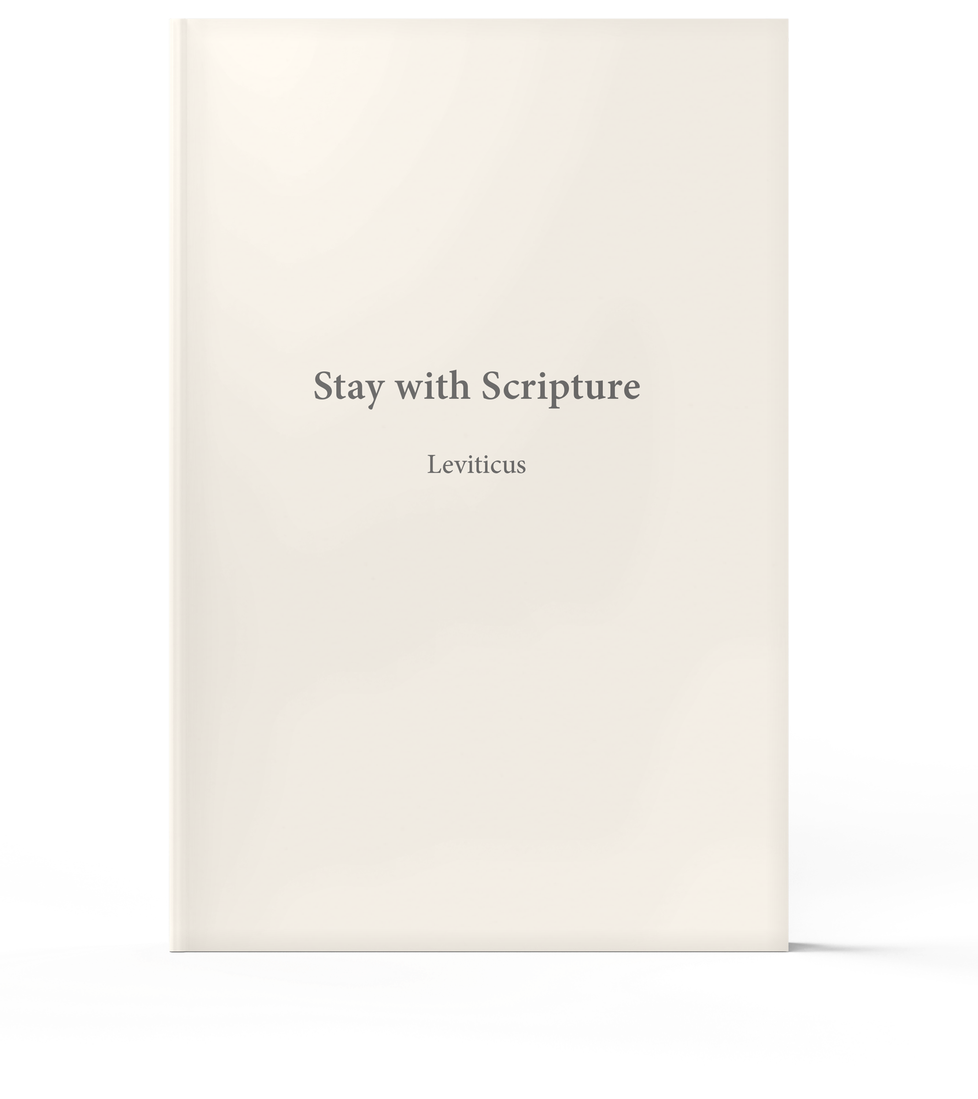 Leviticus journal cover